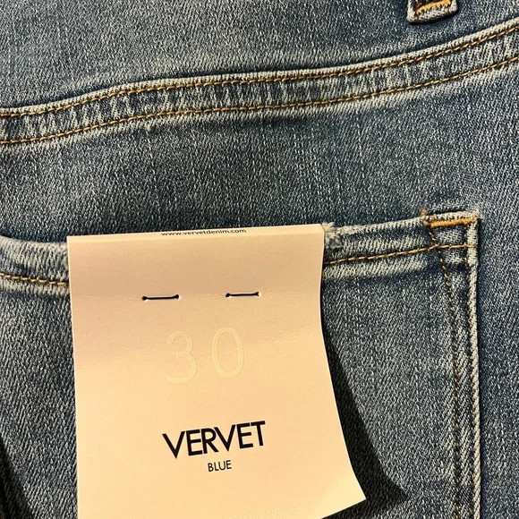 Vervet Olivia Medium Wash Women's Boot Cut Jeans Size 30 NWT - Picture 3 of 6